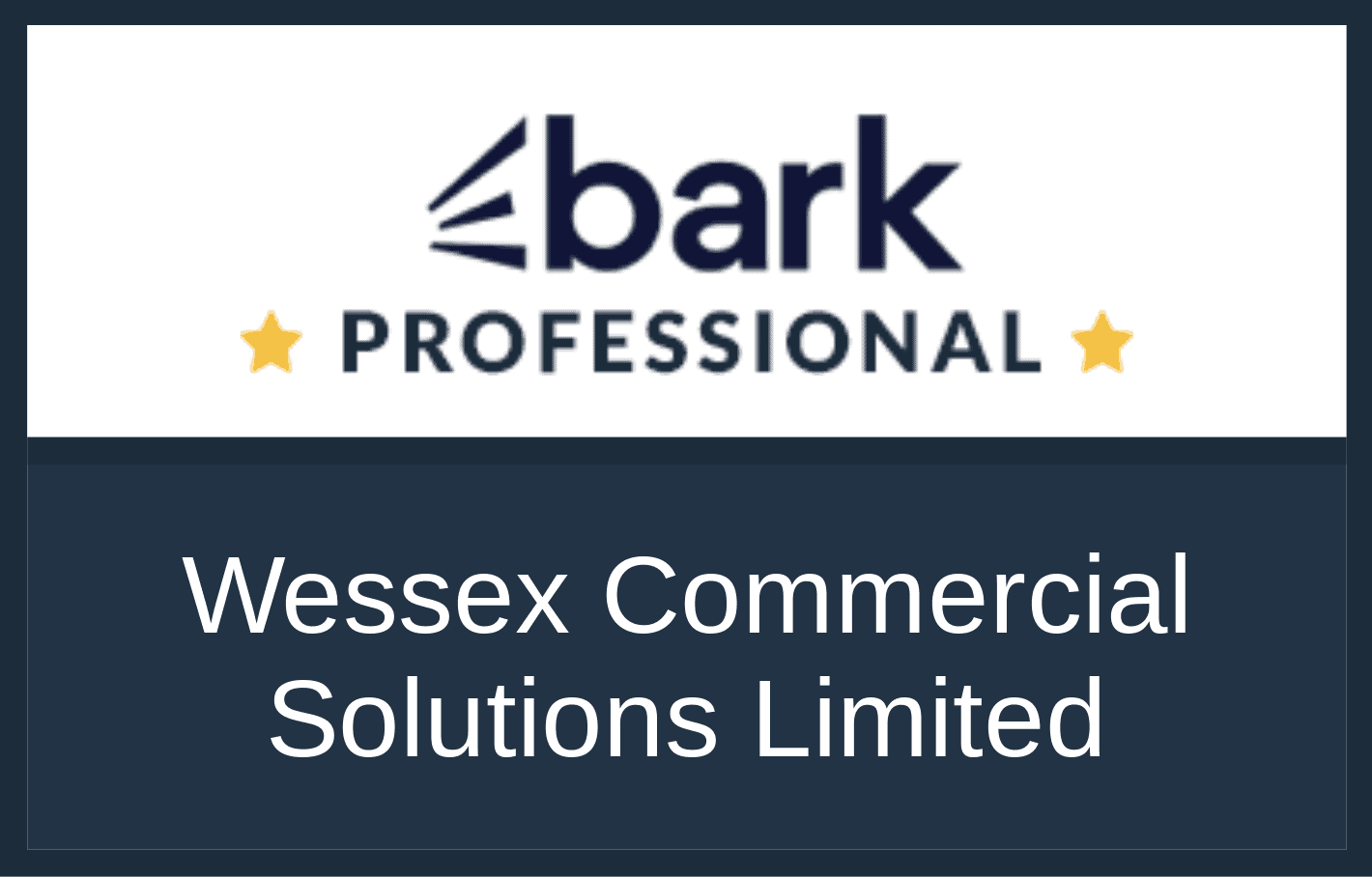 Bark Professional Wessex Commercial Solutions Limited